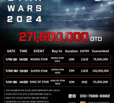 7/19~7/21 부산 스타워즈 대회 일정