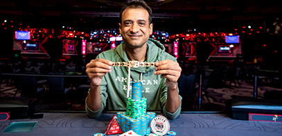 아디티야 아가왈 클린치스 최초의 포커 팔찌 세계 시리즈