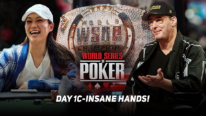 WSOP 메인 이벤트 2024 – Phil Hellmuth & Arden Cho와 함께하는 1c 미친 손