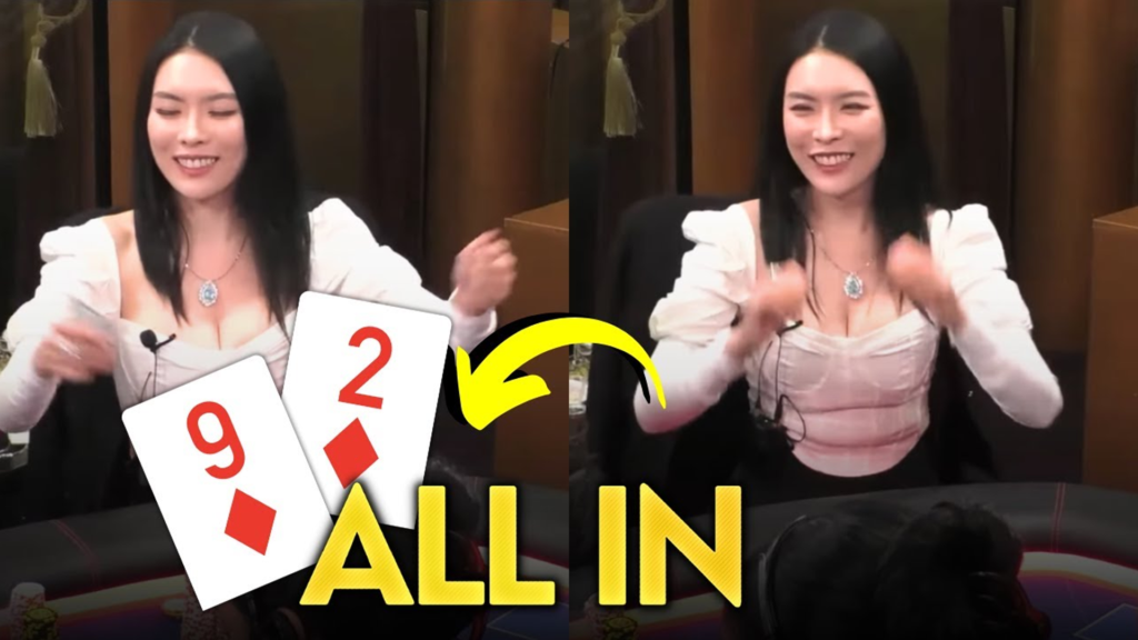 스릴 넘치는 라이브 CASH 게임b에서 포커 퀸의 128,400달러 드라마 시청하기