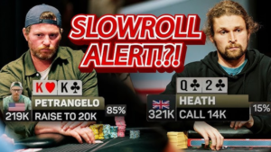 이것은 30만 달러짜리 포커 대회에서 일어났습니다! 여러분은 얼마나 화가 날까요?