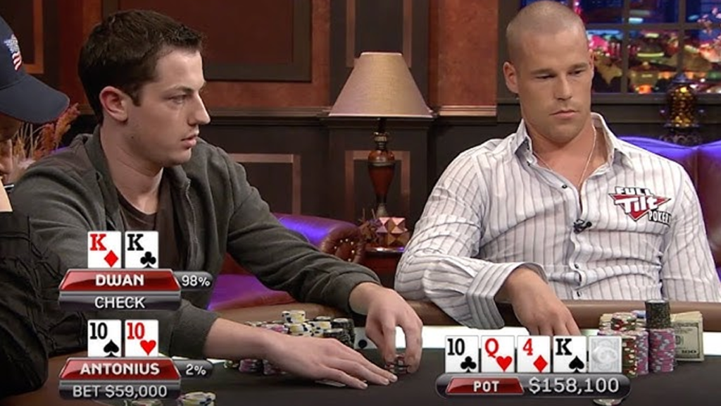 561,800달러 콜드 덱! 어둠이 내린 후 포커에서 톰 드완 대 패트릭 안토니우스!