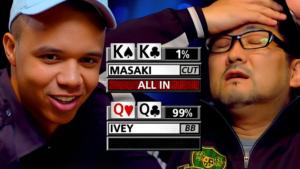 아마추어가 필 아이비에게 충격을 주다! 월드 시리즈 포커에서 가장 끔찍한 런아웃!