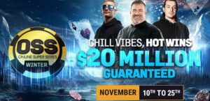 ACR 포커 겨울 온라인 슈퍼 시리즈, 2천만 달러 보장 상금 약속