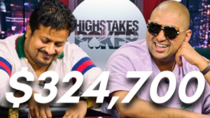 잔인한 쿨러! 하이 스테이크 포커에서 $324,700의 기차 난파선!