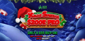 ACR 포커, 크리스마스 스페셜 멀티데이 PKO 공개
