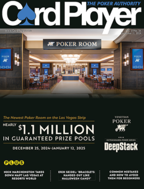 베네시안 리조트, 새해를 맞아 110만 달러 포커 시리즈 개최