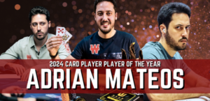 아드리안 마테오스, 2024 카드 플레이어 올해의 선수 경쟁에서 우승