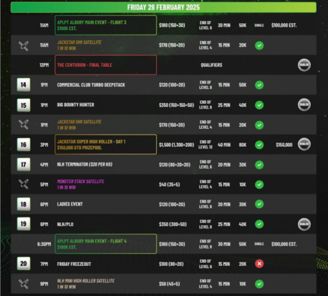 2월 25일~3월 2일 APLPT 앨버리 일정