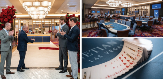 베네시안, 2월 카드 플레이어 포커 투어와 함께 라이브 스트리밍 시작