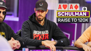 거액을 걸고 승부! 닉 슐먼, 에이스로 올인 긴장 순간!