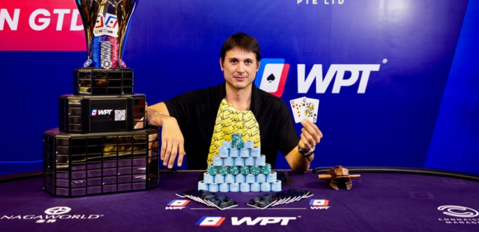 러시아 프로, 월드 포커 투어 캄보디아 챔피언십 우승!