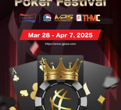 4/28~5/7 GPI 아시아 포커 페스티벌 $5M 보장