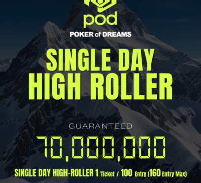 4월 26일 POD 단일일 하이롤러 대회 일정