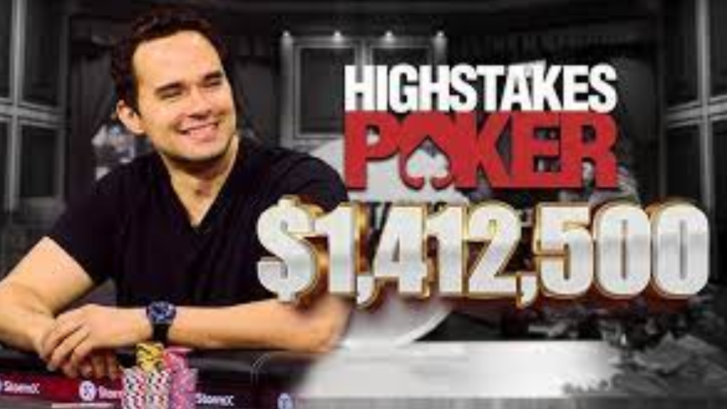 하이 스테이크 포커 역사상 최대 규모의 팟!