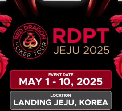 5/1~5/10 레드 드래곤 포커 투어 제주 챔피언십 이벤트