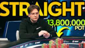 포커 프로, WPT 월드 챔피언십에서 턴에 스트레이트 완성… 13,800,000 칩 획득