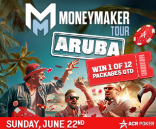 ACR 포커, 아루바와 우루과이 라이브 대회 참가 티켓 제공