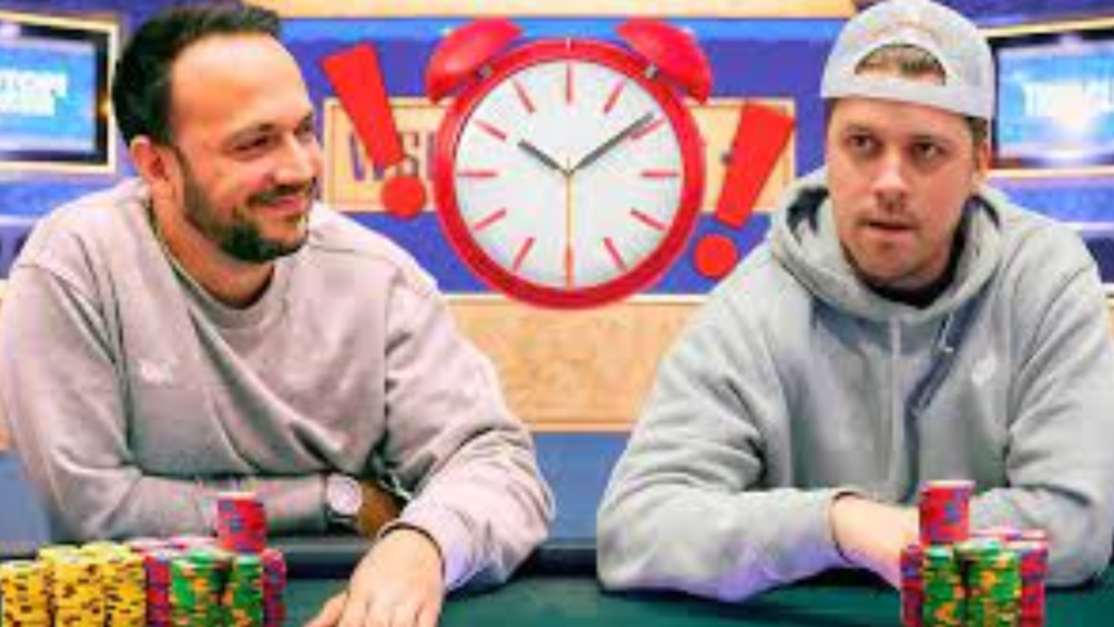 시계 요청?! 6하이로 블러핑한 월드 시리즈 오브 포커 명장면!