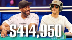 브레이슬릿인가 파산인가?! 월드 시리즈 오브 포커에서 벌어진 414,950달러 결정전!