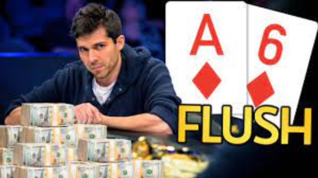 WPT에서 모든 것을 가져가고 한 선수를 탈락시킨 플랍 플러시