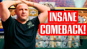 WSOP 메인 이벤트 역사상 가장 미친 역전극?!