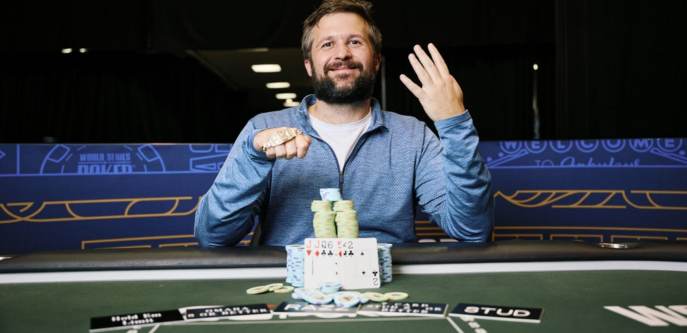 채드 이브슬레이지, WSOP 2만5천 달러 H.O.R.S.E. 우승… 네 번째 브레이슬릿 획득