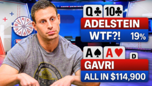 가렛 아델스타인, 에이스와 충돌! 💥 $263,200 대참사!