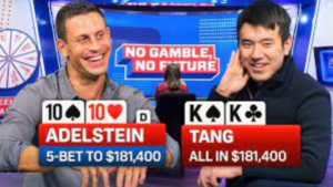 스태킹 올인! No Gamble, No Future에서 벌어진 $366,200 올인 대참사!