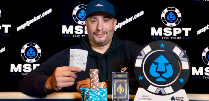 제임스 앤더슨, MSPT 잭 클리블랜드 카지노 메인 이벤트 우승