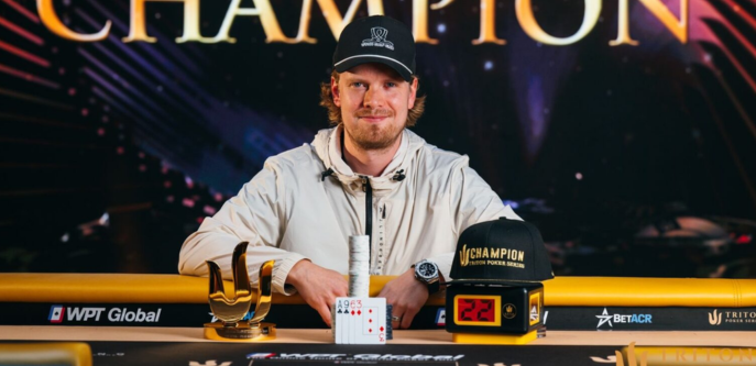 조니 요우키마이넨, 트리톤 제주 $75,000 포트 리밋 오마하 식스맥스 타이틀 획득