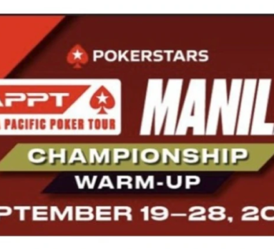 10월 16일~10월 27일 APPT 마닐라 챔피언십 워밍업