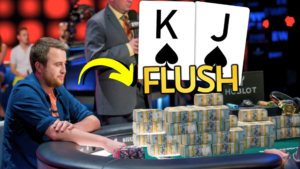 WPT 파이널 테이블에서 2,600,000칩 팟의 플러시 완성!