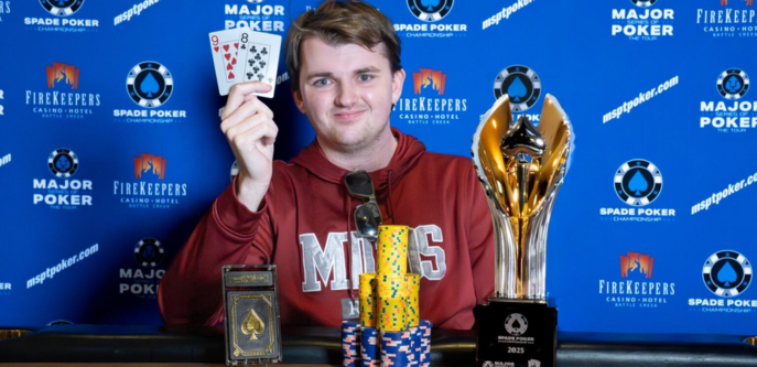 메릿 쿠운, 2,773명 제치고 MSPT 스페이드 포커 챔피언십 우승