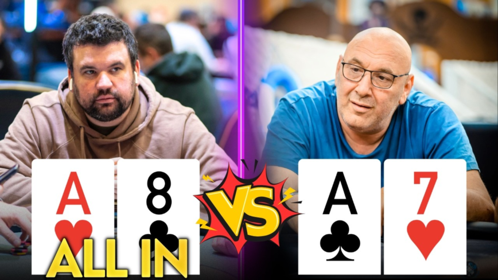 WPT 결승 테이블에서 20,400,000칩이 걸린 잔혹한 ‘석아웃(역전패)’ 발생