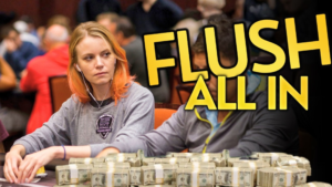 WPT 파이널 테이블에서 플러시로 올인! 역대 가장 큰 팟을 건 승부!