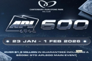 01/23~02/01 캔터베리 헐스톤 파크 RSL에서 개최되는 APL 600