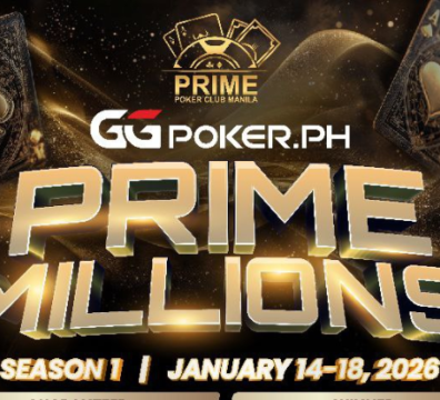 1/14~1/18 프라임 밀리언스 시즌 1 ₱100만 보장(GTD)
