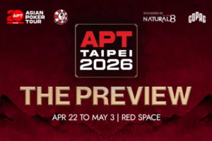 4/22~5/3 APT 타이베이 2026 총상금 NT$2억 700만 보장 (GTd)