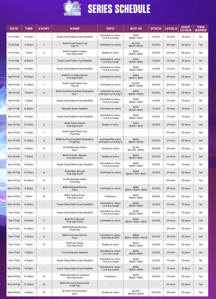 02/13~02/24 더 스타 샷 클락 슈퍼 스택