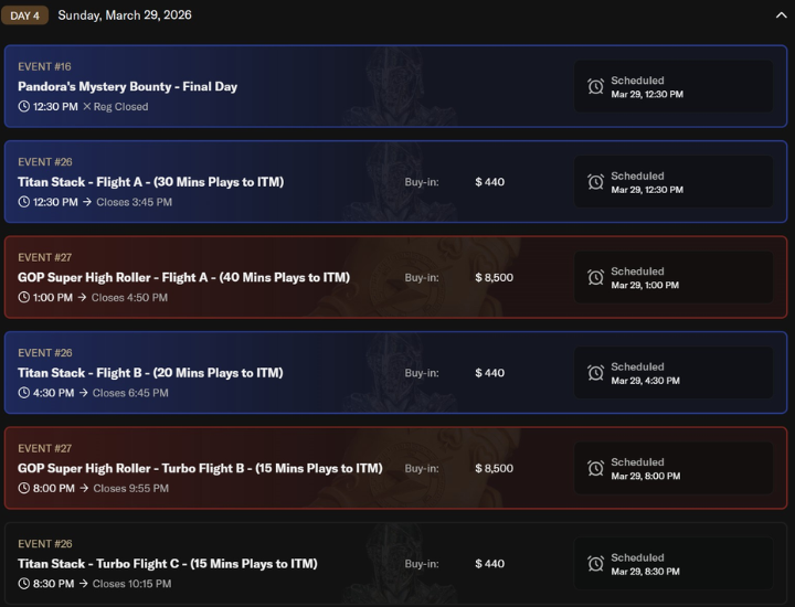 3월 26일 ~ 4월 5일 나가월드 통합 리조트 코일드 패스