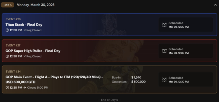 3월 26일 ~ 4월 5일 나가월드 통합 리조트 코일드 패스