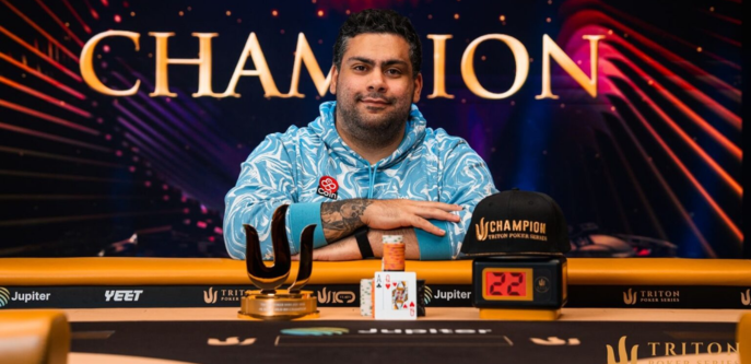 다니엘 레자이, 트리톤 제주 $60,000 하이롤러 우승… 190만 달러 획득