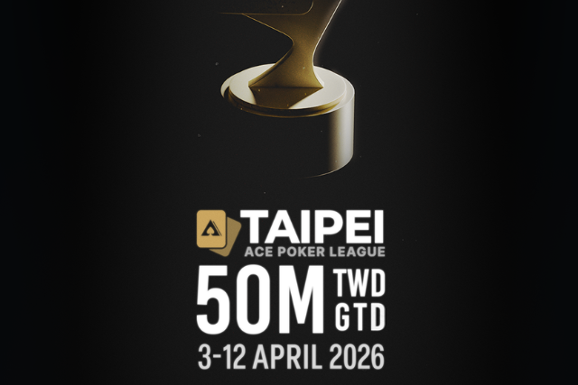 4월 3일 ~ 4월 12일 APL 타이베이 $5,000만 보장 이벤트